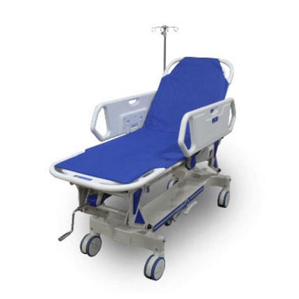 Barella con carrello da trasporto - SMP 450ML - SMP CANADA - di emergenza / per convalescenza / manuale