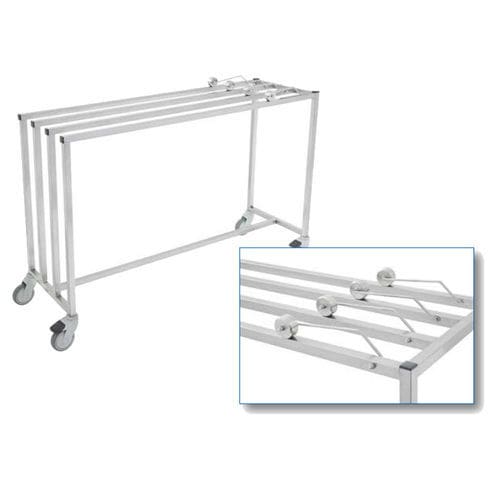 Carrello medico - WAP-4 - SMS spółka z o.o. - di sterilizzazione / per distributore di carta / in acciaio inossidabile