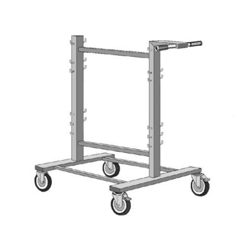 Rack di stoccaggio - WZ series - SMS spółka z o.o. - mobile / in acciaio inossidabile