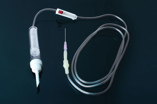 Set per trasfusione di sangue - Farco-Transfusion Set - Farcomake - in polivinilcloruro (PVC) / polipropilene / con filtro per la prevenzione della contaminazione da particelle