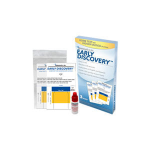 Test rapido di ricerca di sangue occulto nello stomaco - HSED-3 - Immunostics Inc.  - per uso domiciliare / per feci