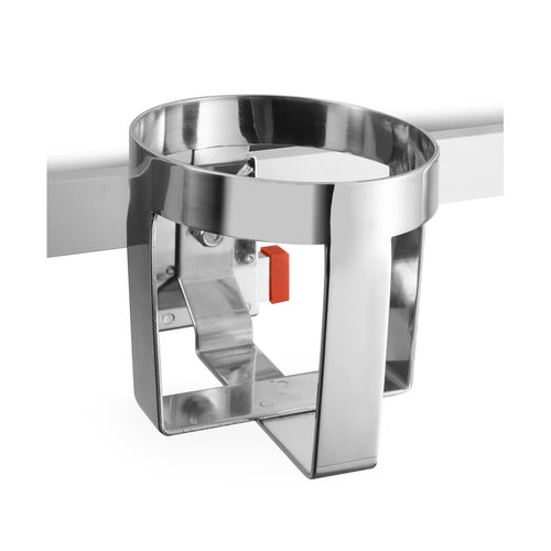 Supporto per bottiglie di aspirazione - 13ACCS3A00 - Ingeniería y Técnicas Clínicas - murale / in acciaio inossidabile