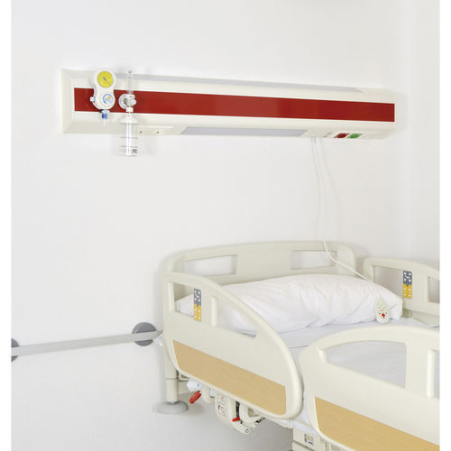 Trave testaletto a muro - CLASSIC - Ingeniería y Técnicas Clínicas - orizzontale / per reparto di terapia intensiva / per camera di degenza