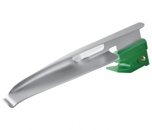 Lama per laringoscopio di Robertshaw - Lunalite (D) - Invotech Excel - in metallo / in fibra ottica / monouso
