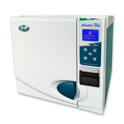 Autoclave medico - Phoenix Blu PRINTER 18 - Medical Trading S.R.L. - da laboratorio / veterinario / per studio veterinario
