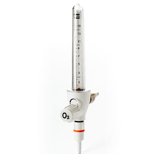 Flussometro doppio - SAM Oxyflow - MG Electric - di ossigeno / per ospedali / a presa