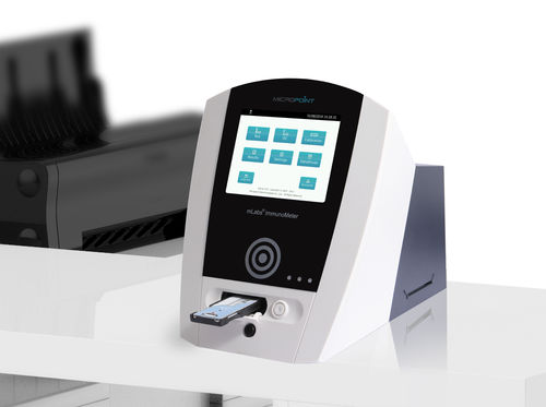 Analizzatore immunologico automatico - mLabs® ImmunoMeter - Micropoint BioScience Inc. - per diagnosi clinica / microfluidico / a fluorescenza