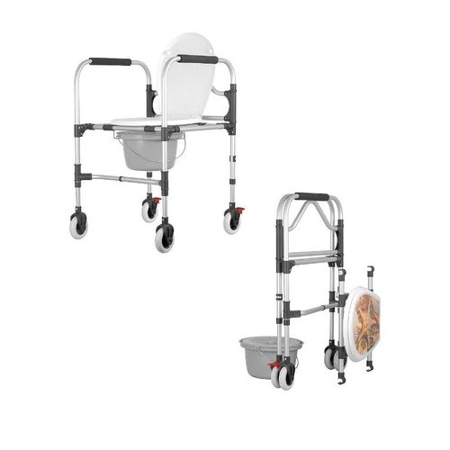 Sedile per water ribaltabile - KS/MR/Sk.4k - Mikirad - con braccioli / con coperchio
