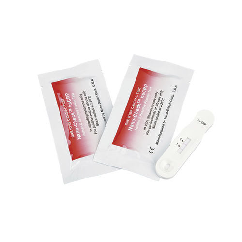 Kit di test per malattie cardiovascolari - Nano-Check™ - Nano-Ditech Corporation - della hs-CRP / di siero / al plasma