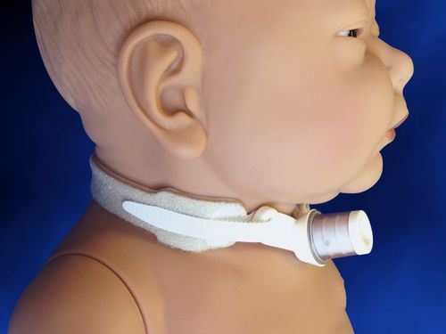 Fissatore per tubo endotracheale - EZCare™ Softouch - Neotech Products - per collo / elastico