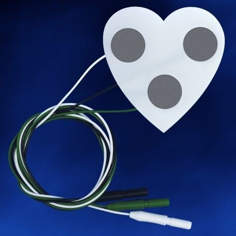 Elettrodo ECG pad - NeoHeart® - Neotech Products - di monitoraggio / di petto / radiotrasparente