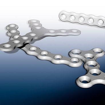 Placca di compressione per massiccio facciale - BIOSORB - OSTEONIC - in PLGA