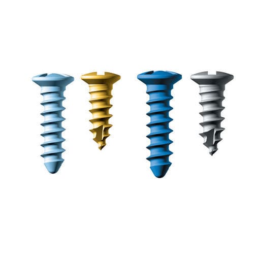 Vite per compressione ossea per massiccio facciale - F13A03 - OSTEONIC - autofilettante / in metallo