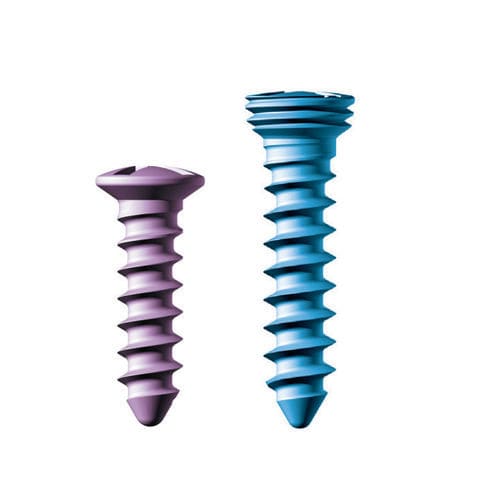 Vite per compressione ossea per mandibola - 019004 - OSTEONIC - in metallo / bloccata / non bloccata