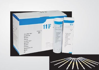 Striscia analitica per analisi di urina - URS series - Paramedical srl - di pH / di proteine / di nitrite NO2