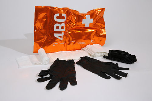 Kit medico di primo soccorso - 4BC  - PerSys Medical - con guanti / sterile