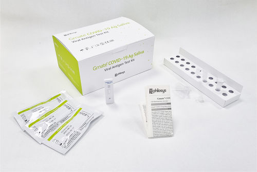 Kit di test per diagnosi COVID-19 - Gmate® - PHILOSYS Co., Ltd. - per antigeni / SARS-COV-2 / di saliva