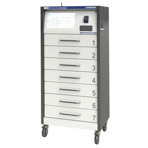Armadio con tecnologia RFID - Spacecode SA - di sicurezza / portamedicinali / per ospedale
