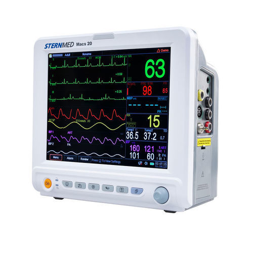 Monitor multiparametrico compatto - Macs 20 - SternMed - comodino / su carrello / ECG