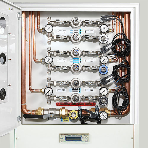 Unità di controllo di pressione - WR series - STM - Sistemi Tecnologie Medicali - delle centrali di gas medicali
