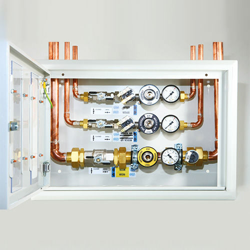 Unità di controllo di pressione - QAGV - STM - Sistemi Tecnologie Medicali - delle centrali di gas medicali / per sistema di produzione di vuoto