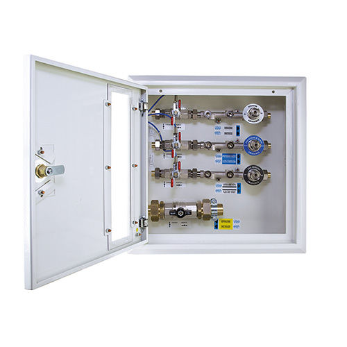Unità di controllo di pressione - QCG series - STM - Sistemi Tecnologie Medicali - delle centrali di gas medicali / per pronto soccorso