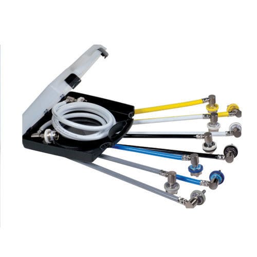 Raccordo DIN - 253000 series - STM - Sistemi Tecnologie Medicali - per gas medicali / in gomma