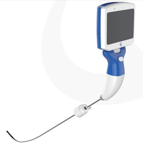 Videolaringoscopio pediatrico - TRS - Zhejiang UE Medical Corp. - con video monitor integrato