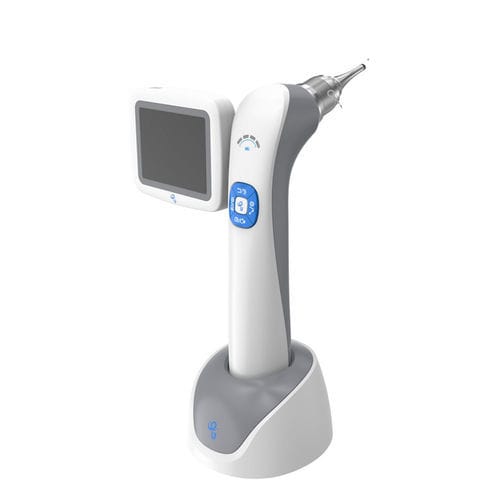 Videotoscopio pediatrico - VOS1-01 - Zhejiang UE Medical Corp. - con video monitor integrato / monouso / con speculum