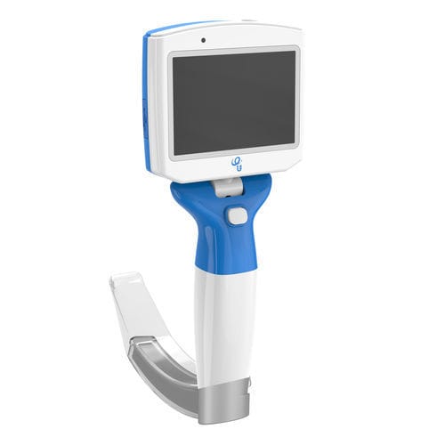 Videolaringoscopio pediatrico - TDC series - Zhejiang UE Medical Corp. - con video monitor integrato / con lama / monouso