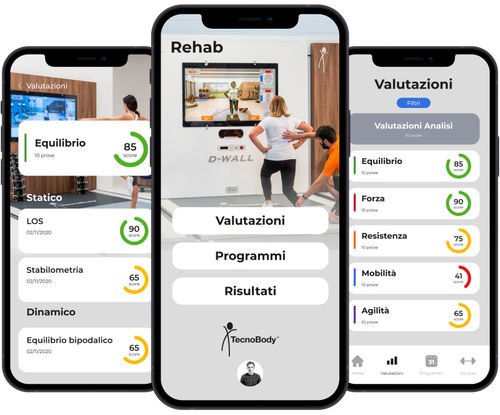 Applicazione mobile medica - TecnoBody - TecnoBody - riabilitazione / didattica / di visualizzazione