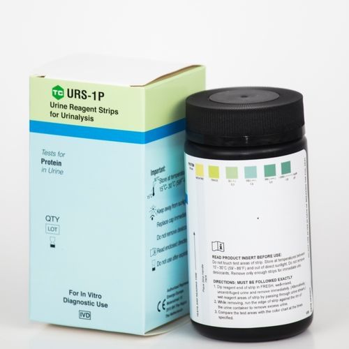 Striscia analitica per analisi di urina - URS-1P-100 - Teco Diagnostics - per proteinuria / di urina / colorimetrica