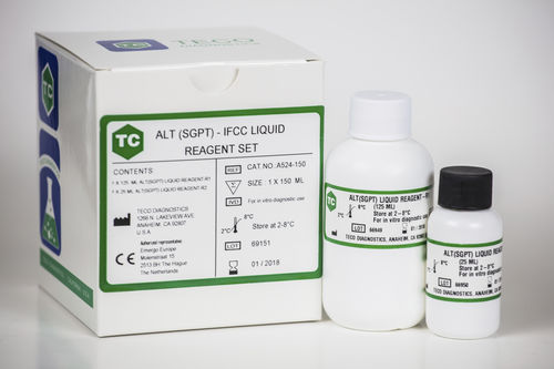 Reagente in soluzione - A524-150 - Teco Diagnostics - di campioni di sangue / per chimica clinica / liquido