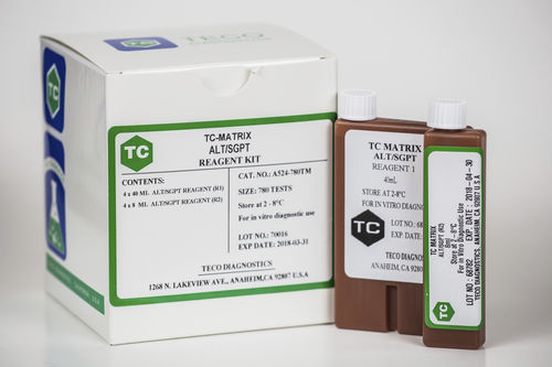 Kit di reagenti in soluzione - A524-780TM - Teco Diagnostics - da laboratorio / per chimica clinica / liquido