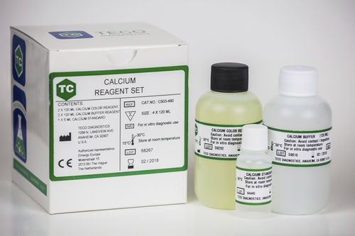 Kit di reagenti in soluzione - C503-480 - Teco Diagnostics - di campioni di sangue / per campioni di urina / per chimica clinica