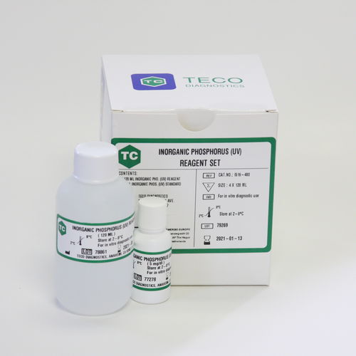 Kit di reagenti in soluzione - I516-480 - Teco Diagnostics - di campioni di sangue / per chimica clinica / liquido