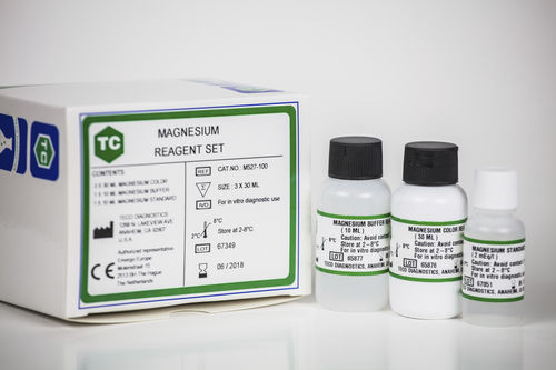 Kit di reagenti in soluzione - M527-100 - Teco Diagnostics - di campioni di sangue / per chimica clinica / liquido