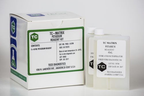 Kit di reagenti in soluzione - P605-510TM - Teco Diagnostics - di campioni di sangue / per chimica clinica / per colorimetria