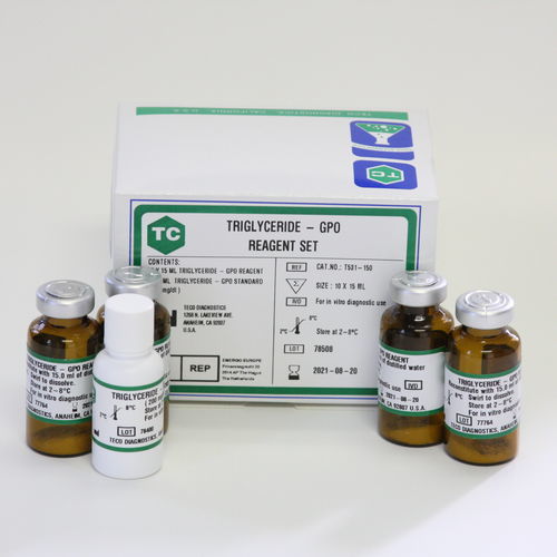 Kit di reagenti in soluzione - T531-150 - Teco Diagnostics - di campioni di sangue / per chimica clinica / in polvere
