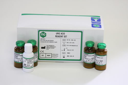 Kit di reagenti in soluzione - U580-240 - Teco Diagnostics - di campioni di sangue / per chimica clinica / in polvere