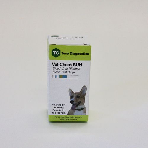 Test rapido per malattie epatiche - VET-CHECK-BUN - Teco Diagnostics - veterinario / dell'urea / di sangue