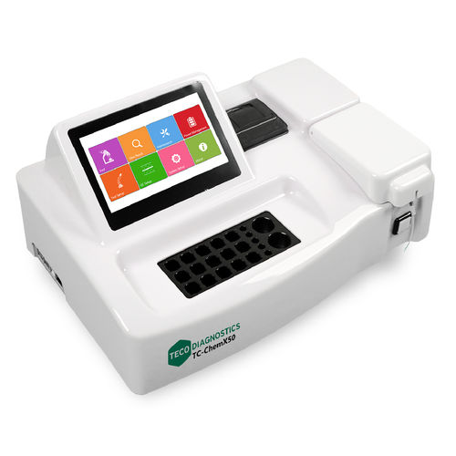 Analizzatore biochimico semiautomatico - TC-ChemX50 - Teco Diagnostics - da banco / compatto / di sangue