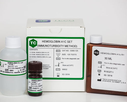 Kit di reagenti in soluzione - G561-A40-001 - Teco Diagnostics - per chimica clinica / diagnostico / HbA1c
