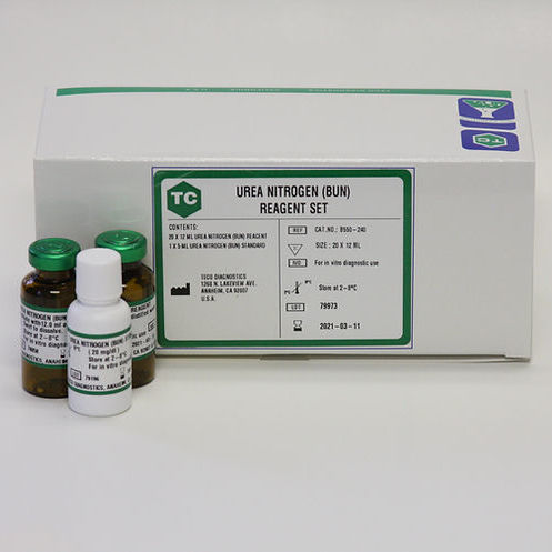 Kit di reagenti in soluzione - B550-240 - Teco Diagnostics - per chimica clinica / dell'urea