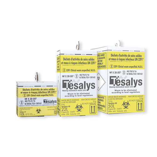 Contenitore per campioni per rifiuti - TESABOX 20/40/80  - Tesalys