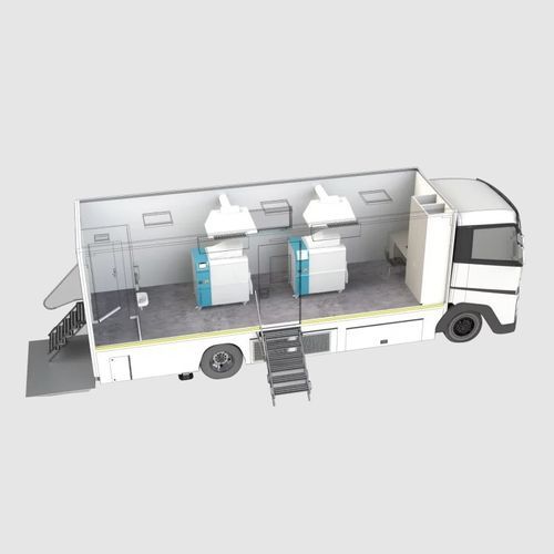 Sistema di trattamento rifiuti medicali - Tesatruck - Tesalys - automatico / mobile