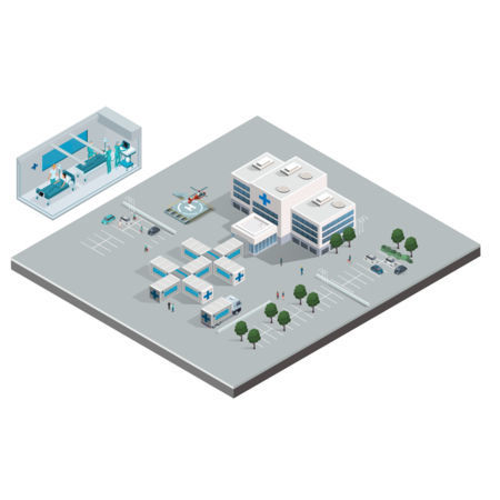 Ospedale modulare - toutenkamion - prefabbricato / compatto / da campo