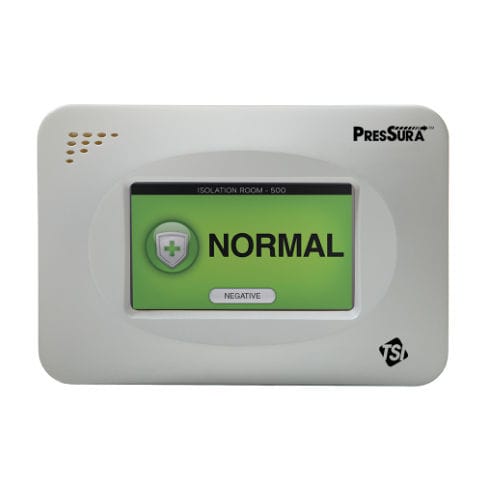 Monitor per il controllo della pressione ambientale per ospedali - PresSura™ Room Pressure Monitor RPM10 - TSI - per sala operatoria