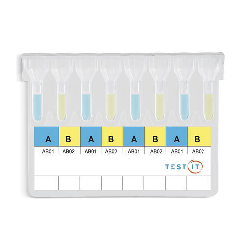 Kit di test per determinazione dei gruppi sanguigni - TG101 - Turklab Tibbi Malzemeler San. Tic. A.S. - di sangue