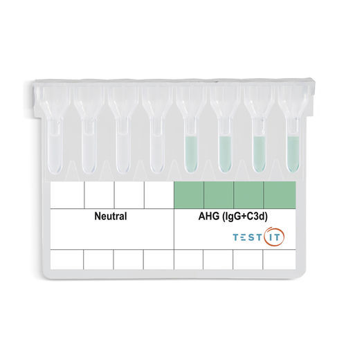 Kit di test per determinazione dei gruppi sanguigni - TG116 - Turklab Tibbi Malzemeler San. Tic. A.S. - di siero / al plasma